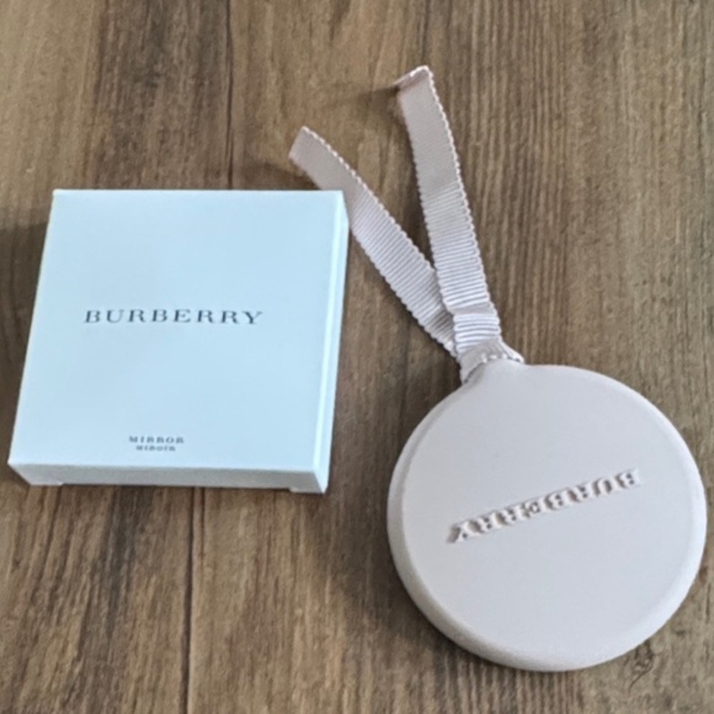 Burberry Blush Pink Travel Mirror